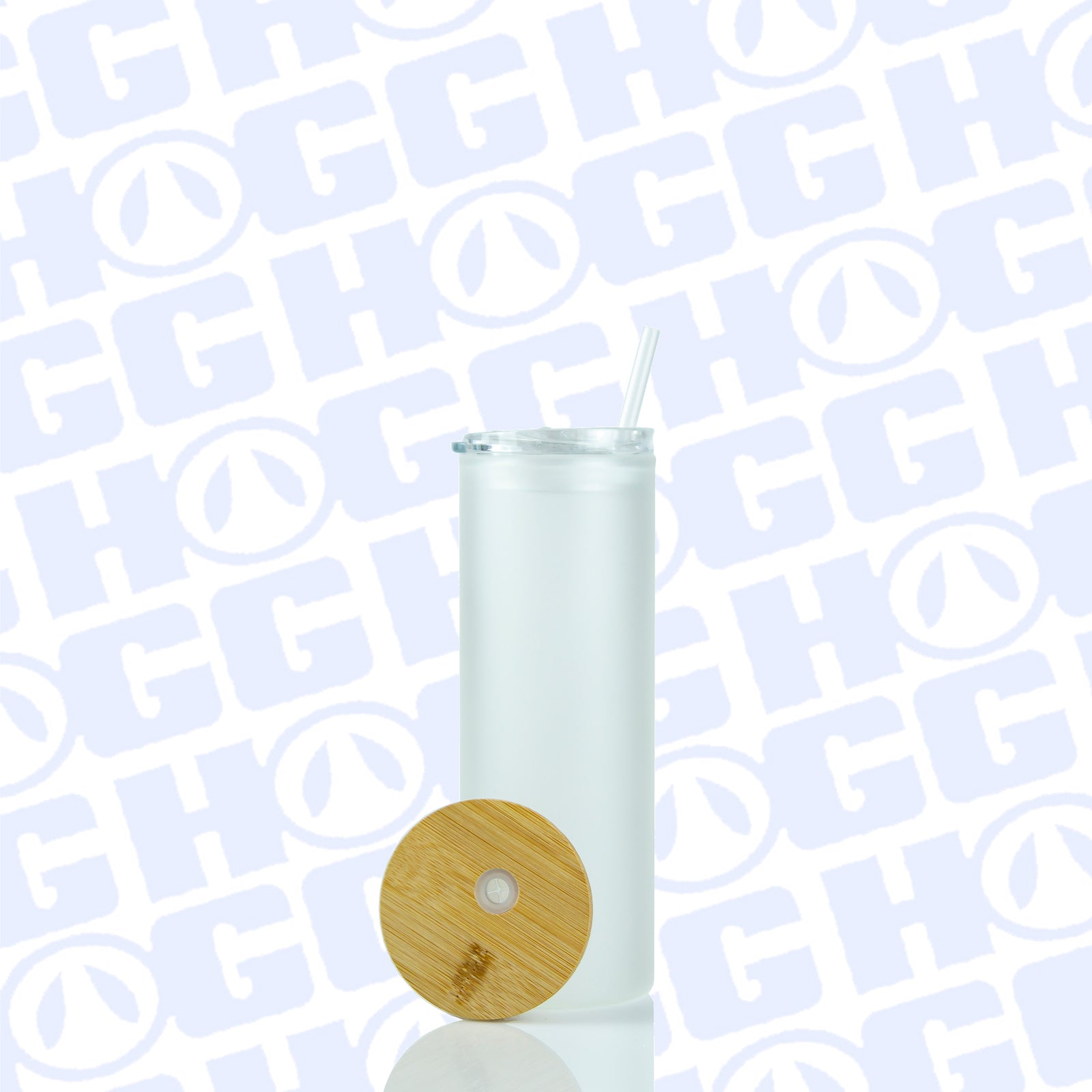 20oz SUBLIMATABLE MATTE GLASS SKINNY DUO TUMBLER